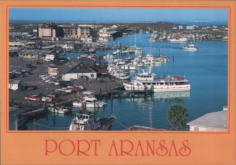 Port Aransas, Fisherman's Wharf Texas David Noble