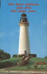 Port Isabel Lighthouse State Park, Port Isabel, TX Postcard