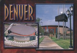 Denver Pepsi Center Postcard