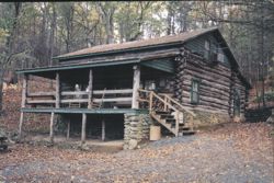 Graves' Mountain Lodge, Lower Cabin Postcard