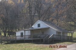 Pete's House, Graves' Mountain Lodge, Syria, VA Postcard