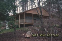 Wild Wind Cottage, Graves' Mountain Lodge Postcard