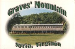 Graves' Mountain Lodge, Syria, Virginia Postcard