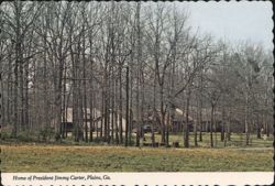 Home of President Jimmy Carter, Plains, GA Postcard