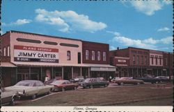 Plains, GA - Home of President Jimmy Carter Postcard