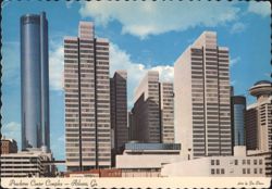 Peachtree Center Complex, Atlanta, GA Postcard