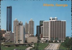 Atlanta, Georgia Skyline Postcard