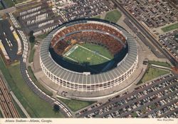 Atlanta Stadium, Atlanta, Georgia Postcard