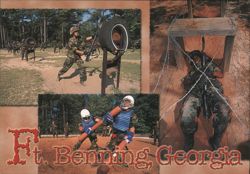 Ft. Benning, Georgia - Relentless Training Postcard