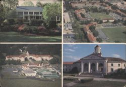 Historic Fort Benning, Georgia: Riverside, The Quartels, Officer's Club, Building 35 Postcard