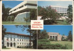 Emory University, Atlanta, GA - Featured Buildings Postcard