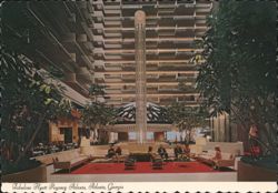 Fabulous Hyatt Regency Atlanta, Atrium View Postcard