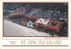 King and Prince Beach Hotel, St. Simons Island Postcard