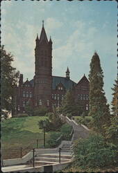 John Crouse College with Tower, Syracuse University Postcard