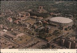 Carrier Dome and Syracuse University Campus Postcard