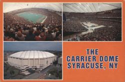 The Carrier Dome, Syracuse, NY Postcard