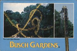 The Loch Ness Monster, Busch Gardens Postcard