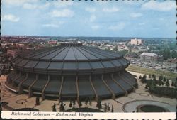 Richmond Coliseum Postcard