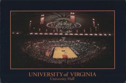 University of Virginia University Hall Interior Postcard