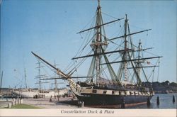 Constellation Dock & Plaza Postcard