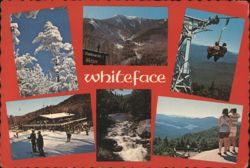 Whiteface Mt. Ski Center, Elevation 4,867' Postcard