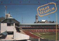 Pilot Stadium, Buffalo Postcard