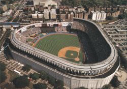 Aerial View of Yankee Stadium, New York Postcard