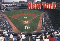 New York Yankees Baseball Stadium Postcard