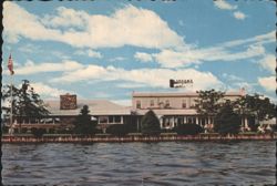 Snapper Inn on the Connetquot River, Oakdale, Long Island Postcard