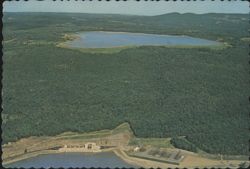 Blenheim-Gilboa Pumped Storage Project, Aerial View Postcard