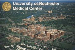 University of Rochester Medical Center, Aerial View Postcard