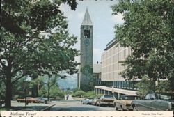 McGraw Tower, Cornell University Postcard