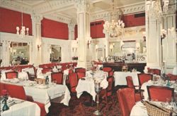 Hotel Algonquin Dining Room, New York, NY Postcard