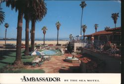 Ambassador by the Sea Motel Postcard