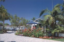 Marina Beach Motel, Santa Barbara Postcard