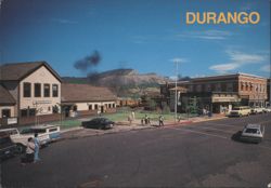 Durango: Southern Terminal Depot for Narrow Gauge Trains Postcard