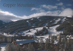 Copper Mountain Ski and Snowboard Area, Summit County Postcard