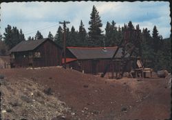 The Matchless Mine, Leadville, Colorado Postcard