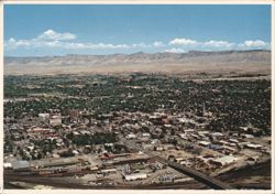 Aerial View, Grand Junction, Colorado Postcard