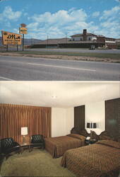 El Monte Motor Lodge, Granby, Colorado Postcard