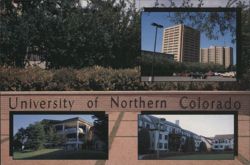 University of Northern Colorado, Greeley Postcard