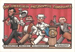 Our Unlikeliest Presidential Candidates Postcard