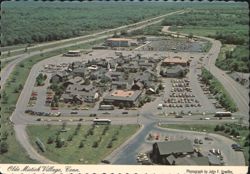 Olde Mistick Village, Conn. - Aerial View Postcard