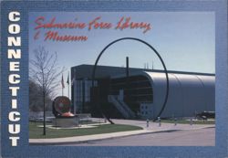 Submarine Force Library & Museum, Connecticut Postcard
