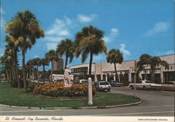 St. Armands Key Shopping Area, Sarasota, Florida Postcard