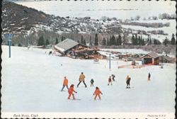 Park West, Utah, Tumbleweed Ski Area Postcard