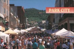 Park City Arts Festival, Historic Main Street Postcard