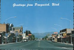 Greetings from Panguitch, Utah Postcard