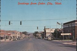 Greetings from Cedar City, Utah Postcard