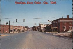 Greetings from Cedar City, Utah Postcard